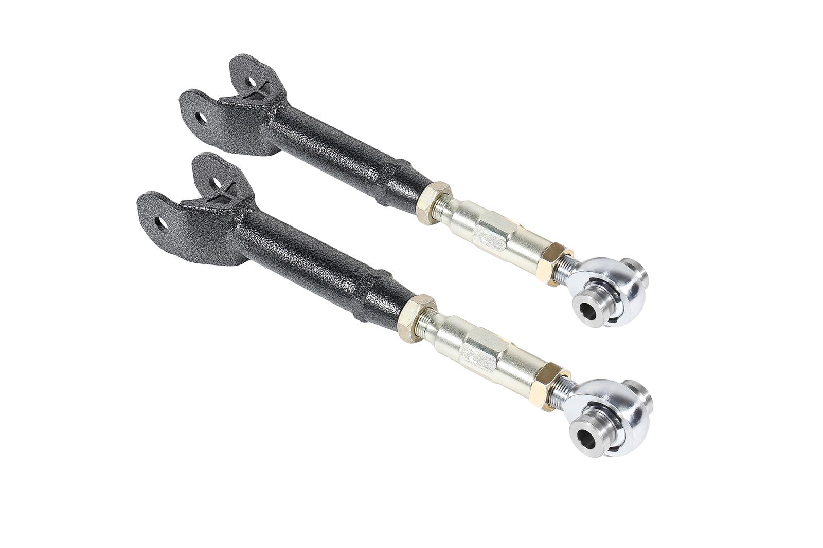 BMR Fully-Adjustable Rear Lower Trailing Arms, Black Hammertone (2016-2024 Camaro)