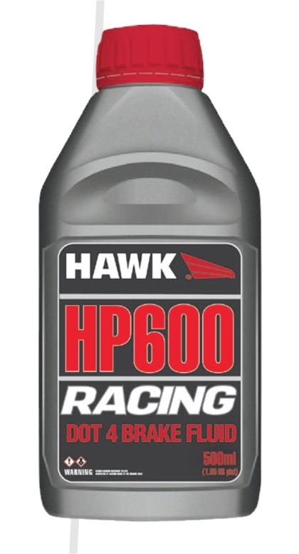 Hawk Race DOT 4 Brake Fluid, 500ml