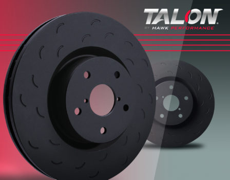 Hawk Talon Slotted Brake Rotors, Front (2010-2015 Camaro SS)