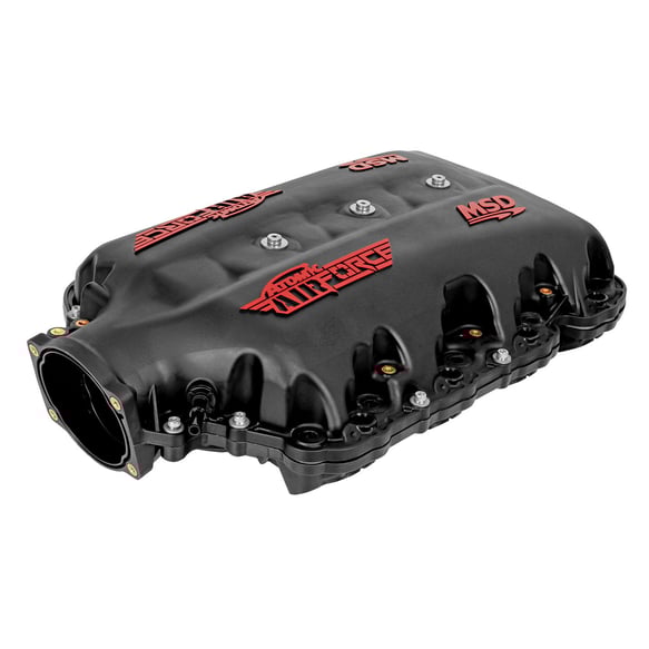 MSD Atomic AirForce Intake Manifold, Red (2016-2024 Camaro SS)