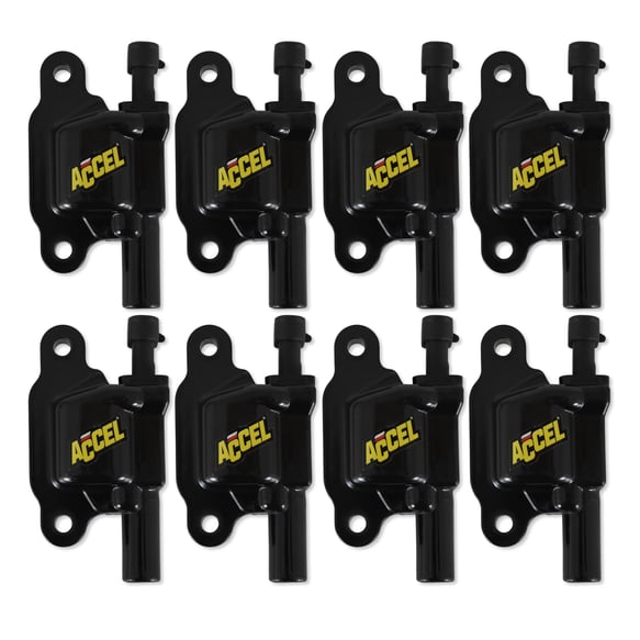 Accel SuperCoil Ignition Coils, Black (2010-2015 Camaro SS, 2012-2015 Camaro ZL1, & 2014-2015 Camaro Z28)