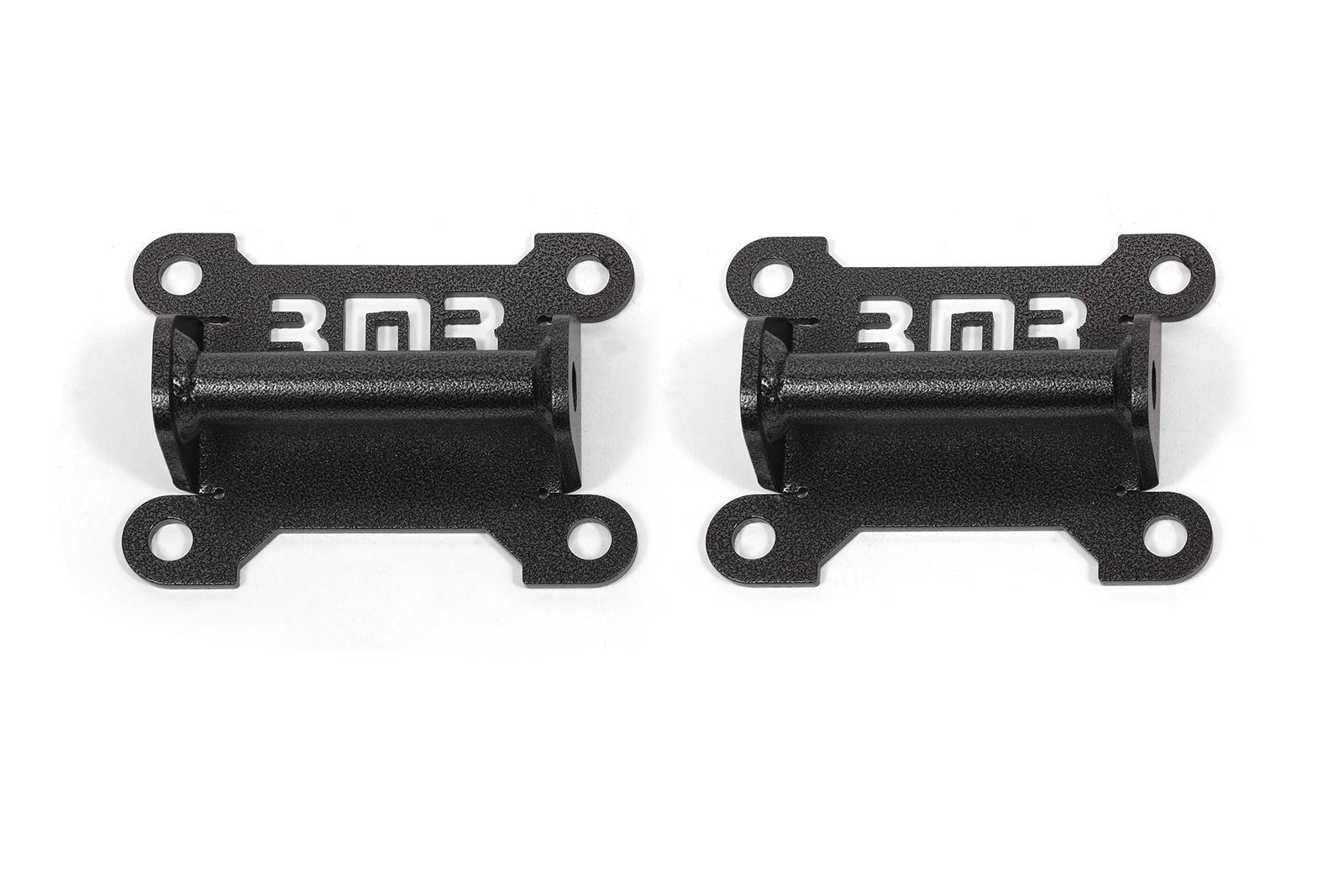 BMR Motor Mount Kit, Solid, Black Hammertone (1998-2002 Camaro SS)