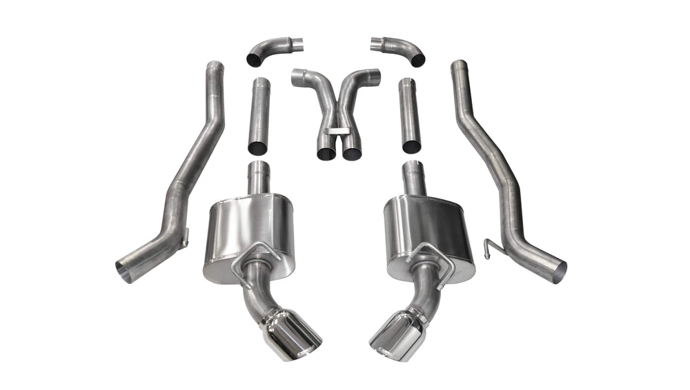 Corsa Xtreme Cat-Back Exhaust, Polished Tips (2010-2015 Camaro SS)