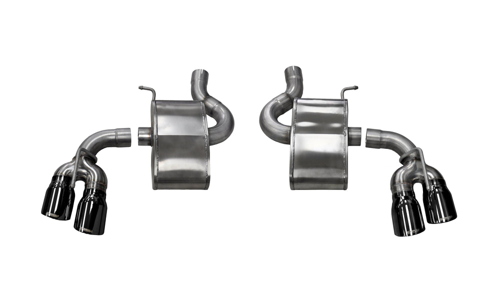 Corsa Sport Axle-Back Exhaust, Black Quad Tips (2016-2024 Camaro SS & 2017-2024 Camaro ZL1)