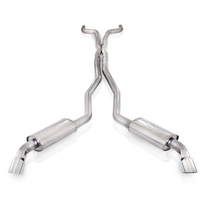 Stainless Works Turbo Chambered Cat-Back Exhaust, Polished Tips, Factory Connect (2010-2015 Camaro SS)