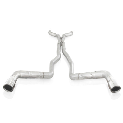 Stainless Works Chambered Round Cat-Back Exhaust, Polished Tips, Factory Connect (2010-2015 Camaro SS)