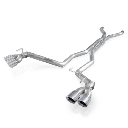 Stainless Works Chambered Round Cat-Back Exhaust, Polished Tips, Factory Connect (2012-2015 Camaro ZL1, 2013-2015 Camaro SS/1LE & 2014-2015 Camaro Z28)