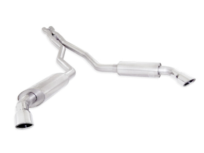 Stainless Works Turbo Chambered Cat-Back Exhaust, Polished Tips, Performance Connect (2010-2015 Camaro SS)