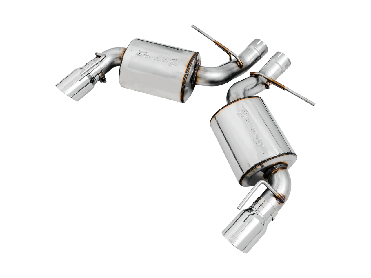AWE Touring Edition Axle-Back System, Chrome Silver Dual Tips (2016-2024 Camaro SS)