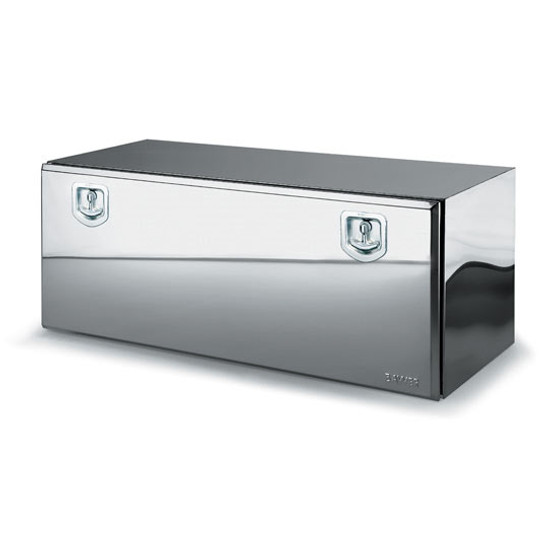 Bawer 18 X 24 Inch Stainless Steel Tool Box With Single Door, 2 Handles
