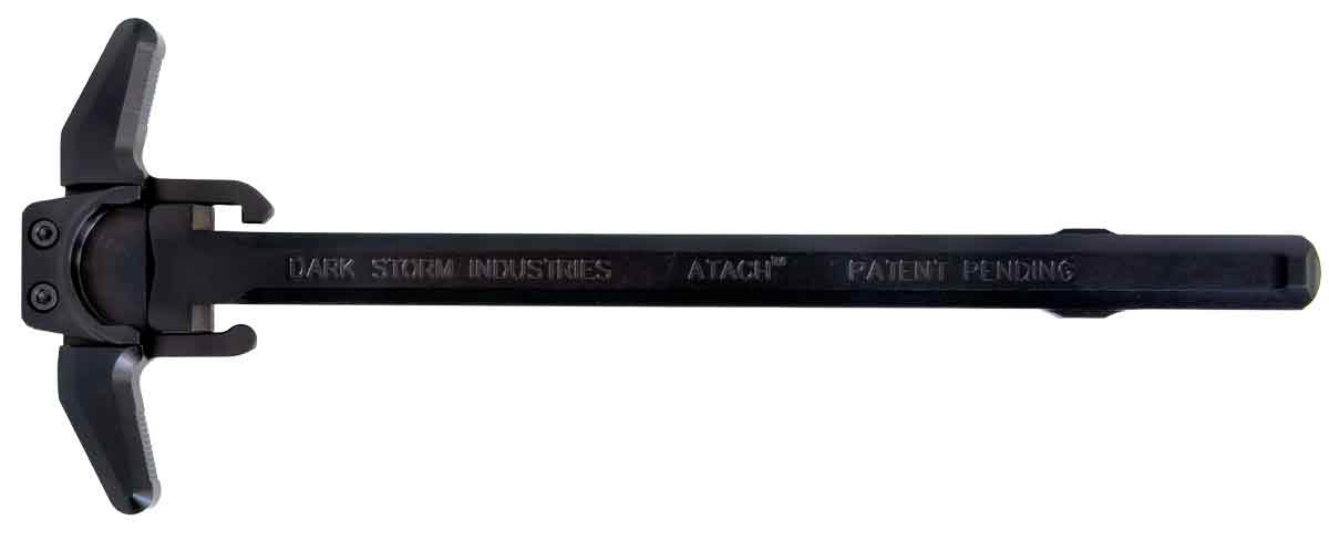 Top view of our ambidextrous ATAC charging handle