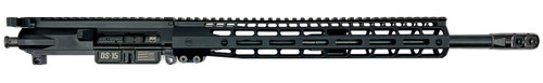 Side view of DSI Typhoon 16-inch 5.56 complete upper with QD M-Lok handguard and Firestorm compensator in black finish