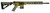 Side view of olive drab green DS-15 MD HBAR Typhoon rifle with matched receiver, 16″ HBAR barrel, Firestorm comp