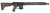 Side view of Dark Storm Industries MD HBAR MFR rifle with black receiver, olive drab green 15-inch free-float handguard, 16-inch heavy-profile HBAR barrel, matching olive drab green Magpul SL stock, and W.T.F. flash hider