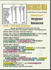 Strategy Card for NSU Deuces Wild Video Poker