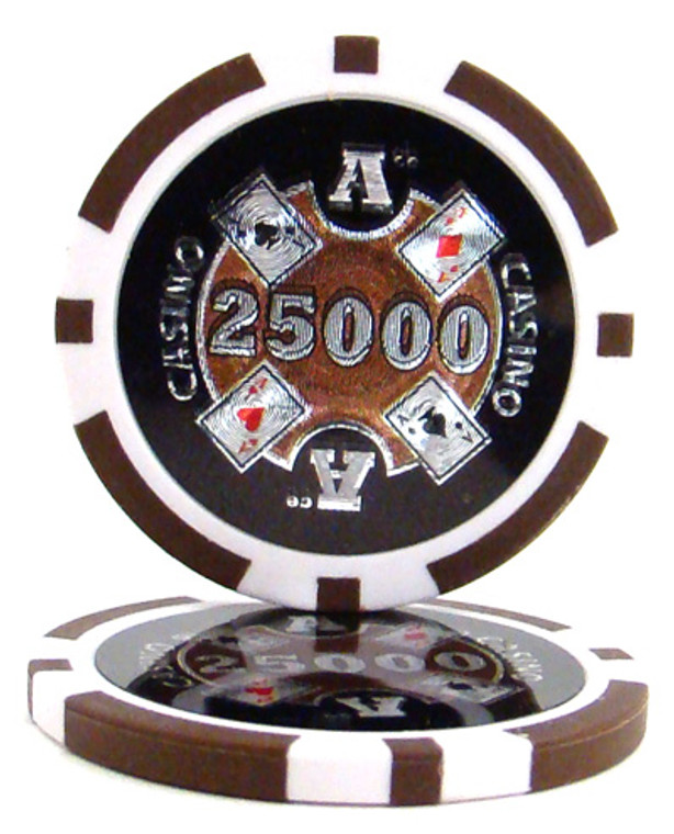 Ace Casino 14 Gram Poker Chip - 25000