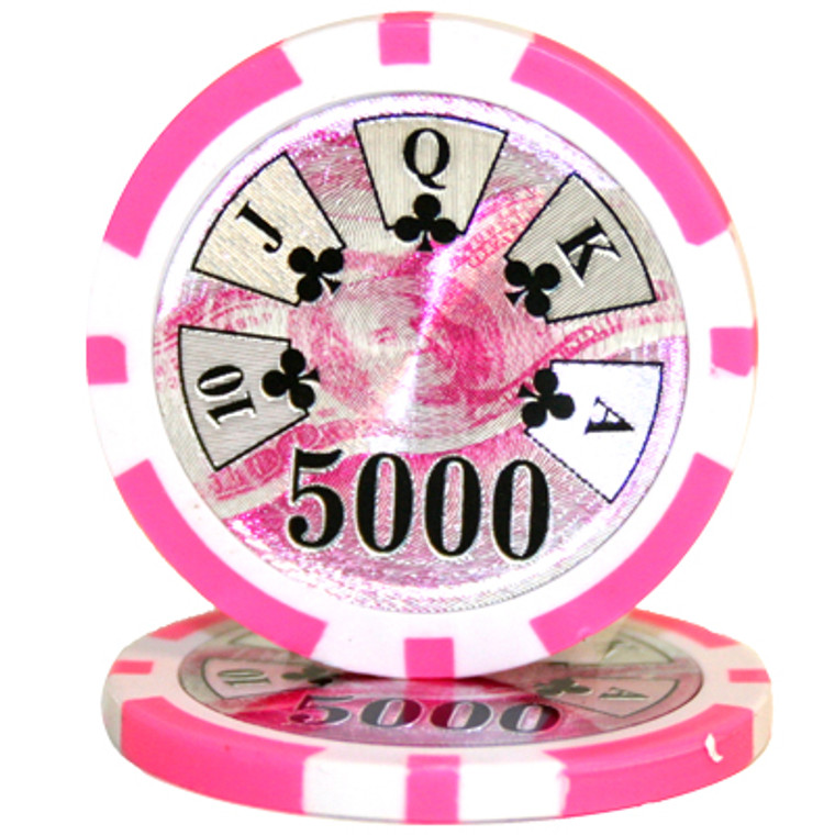 Ben Franklin 14 Gram Poker Chip - 5,000