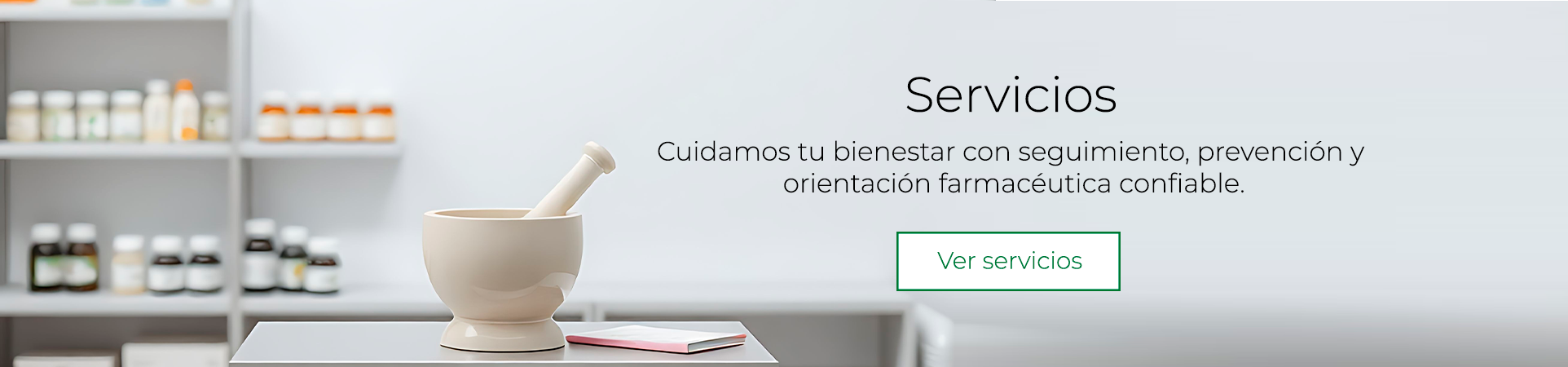 Servicios en Farmacia Arcaya