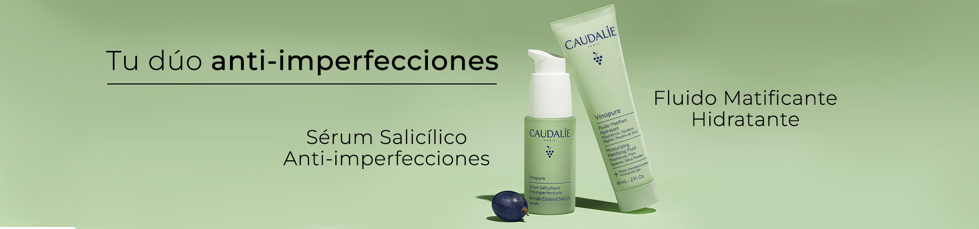 Caudalie, tu dúo anti-imperfecciones en Farmacia Arcaya