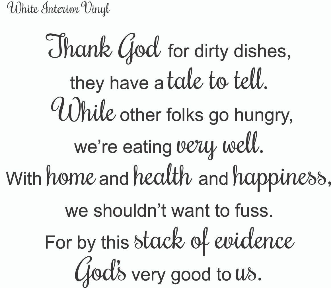 Custom Vinyl Dishwasher Design