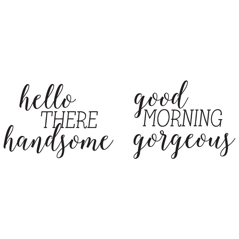 Hello There Handsome Wall Design