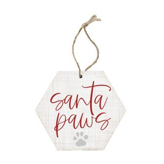 Santa Paws - Ornament