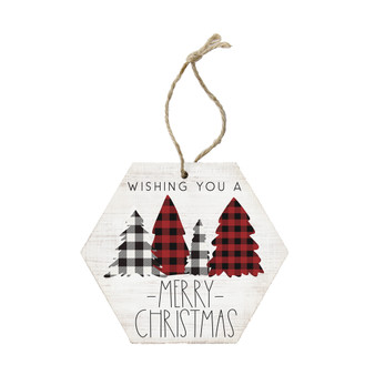 Merry Christmas Trees - Ornament