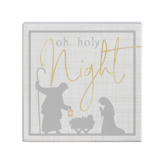 Oh Holy Night Nativity - Small Talk Square
