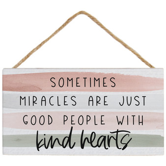 Miracles Good People - Petite Hanging Accent