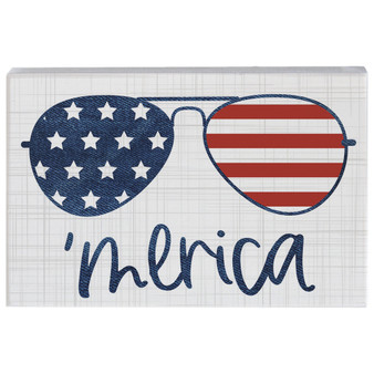 Merica - Small Talk Rectangle