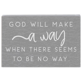 God Make A Way - Small Talk Rectangle