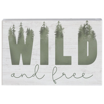 Wild And Free Trees  - Small Talk Rectangle