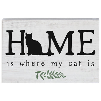 Home Is Where Cat - Small Talk Rectangle