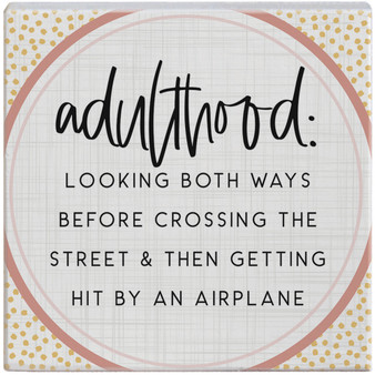 Adulthood Airplane - Small Talk Square