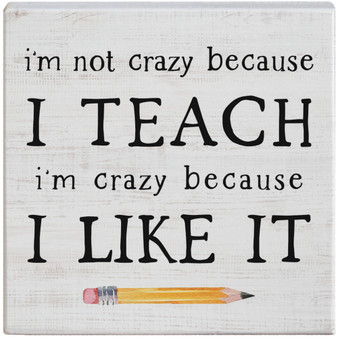 Not Crazy Teach - Small Talk Square