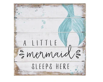 Custom - Little Mermaid Sleeps Here 14 Pal