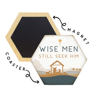 Wise Men  - Honeycomb Coasters