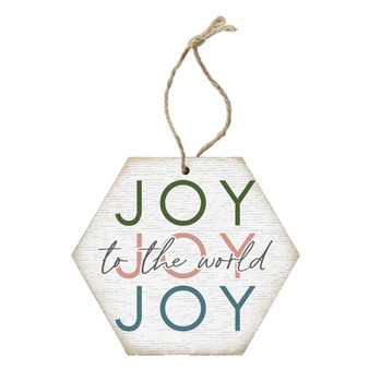 Joy To The World - Honeycomb Ornaments