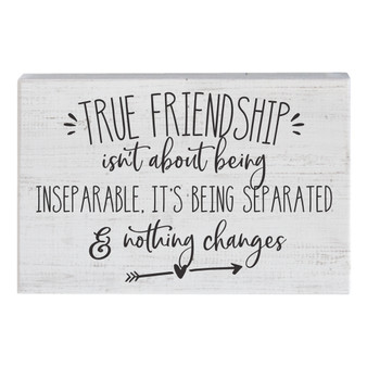 True Friendship - Small Talk Rectangle