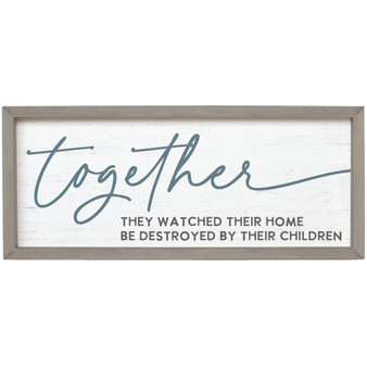 Together Watched Home - Farmhouse Frame