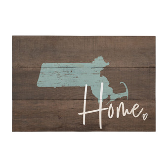Home Heart STATE - Rustic Pallet