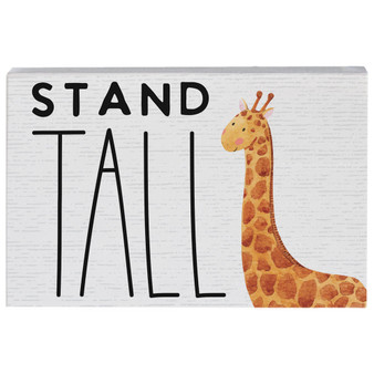 Stand Tall Giraffe - Small Talk Rectangle