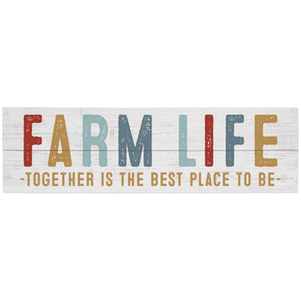 Farm Life Together PER - Vintage Pallet Board