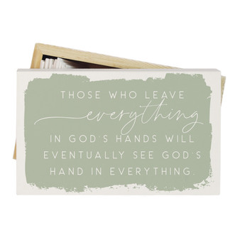 Everything God's Hand - Prayer Box