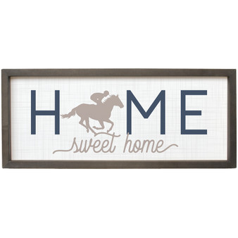 Home Sweet Racehorse - Farmhouse Frame