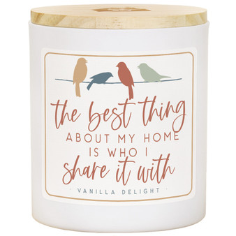 Best Thing Home Birds- Vanilla Delight Candle