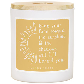 Face Toward Sunshine - Lemon Sugar Candle