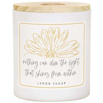 Nothing Can Dim  - Lemon Sugar Candle