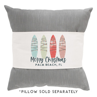 Merry Christmas Surf PER - Pillow Hugs