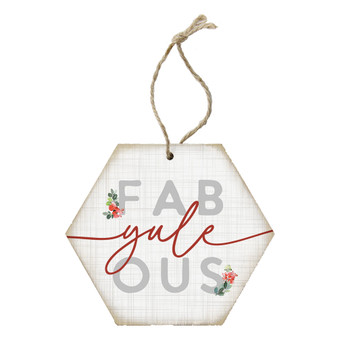 Fab-yule-ous - Honeycomb Ornaments